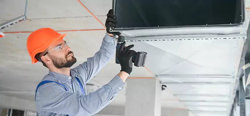 Roof Cap & Exterior Hood Lint Buildup Removal – Fort Lee